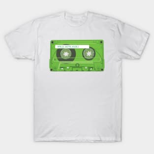 Cassette Tape (Apple Green Colorway) Analog / Music T-Shirt